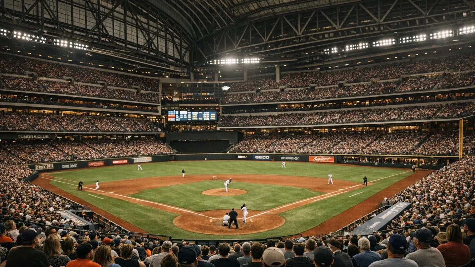 A packed stadium crowd at a sporting event: Cowboys and Rangers in Arlington: One Walkable NFL-MLB Stadium-District Weekend (2026)