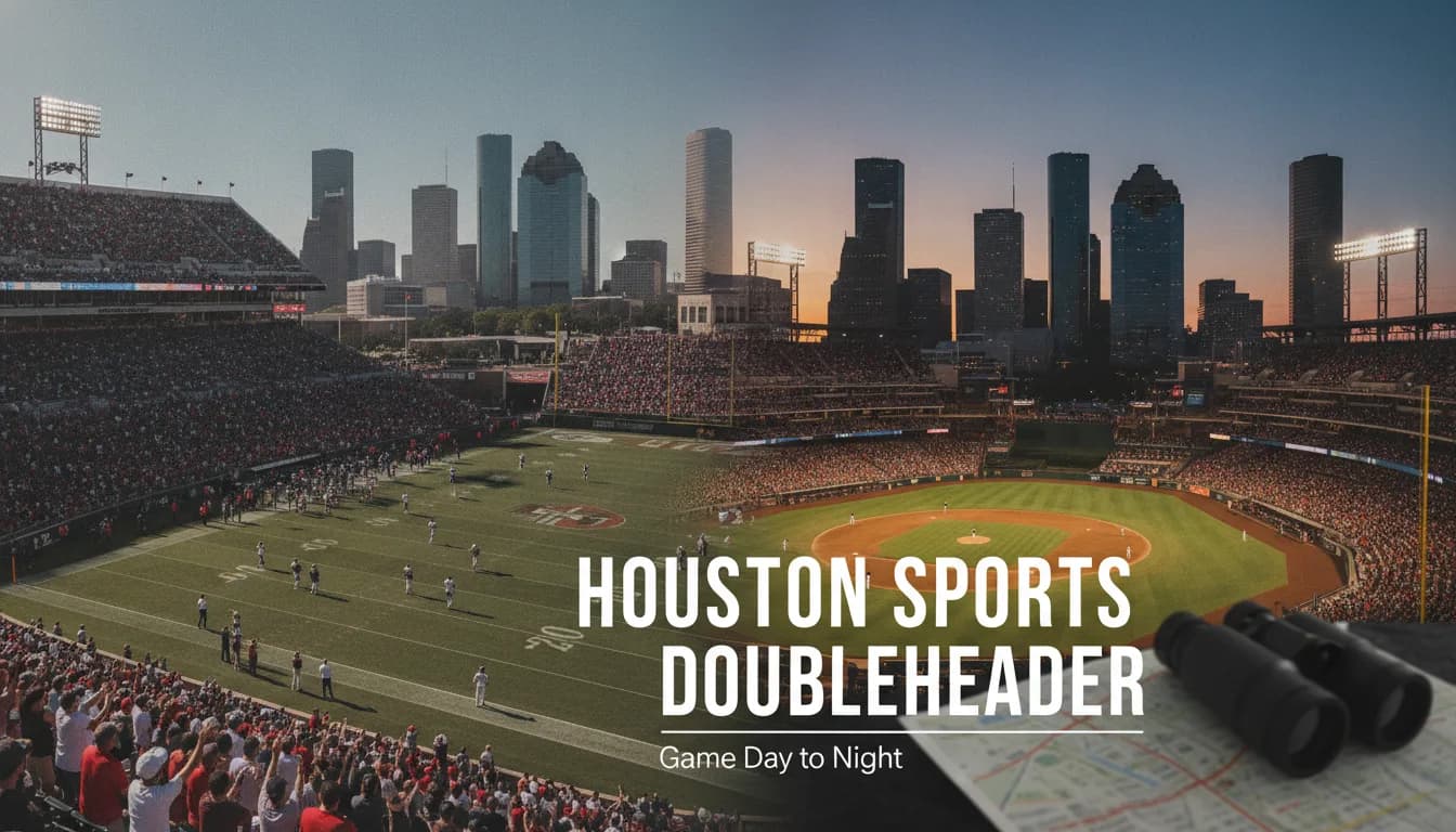 Houston's Sept 5 Sports Double: Cougars at 11, Astros at 6:15 for $189