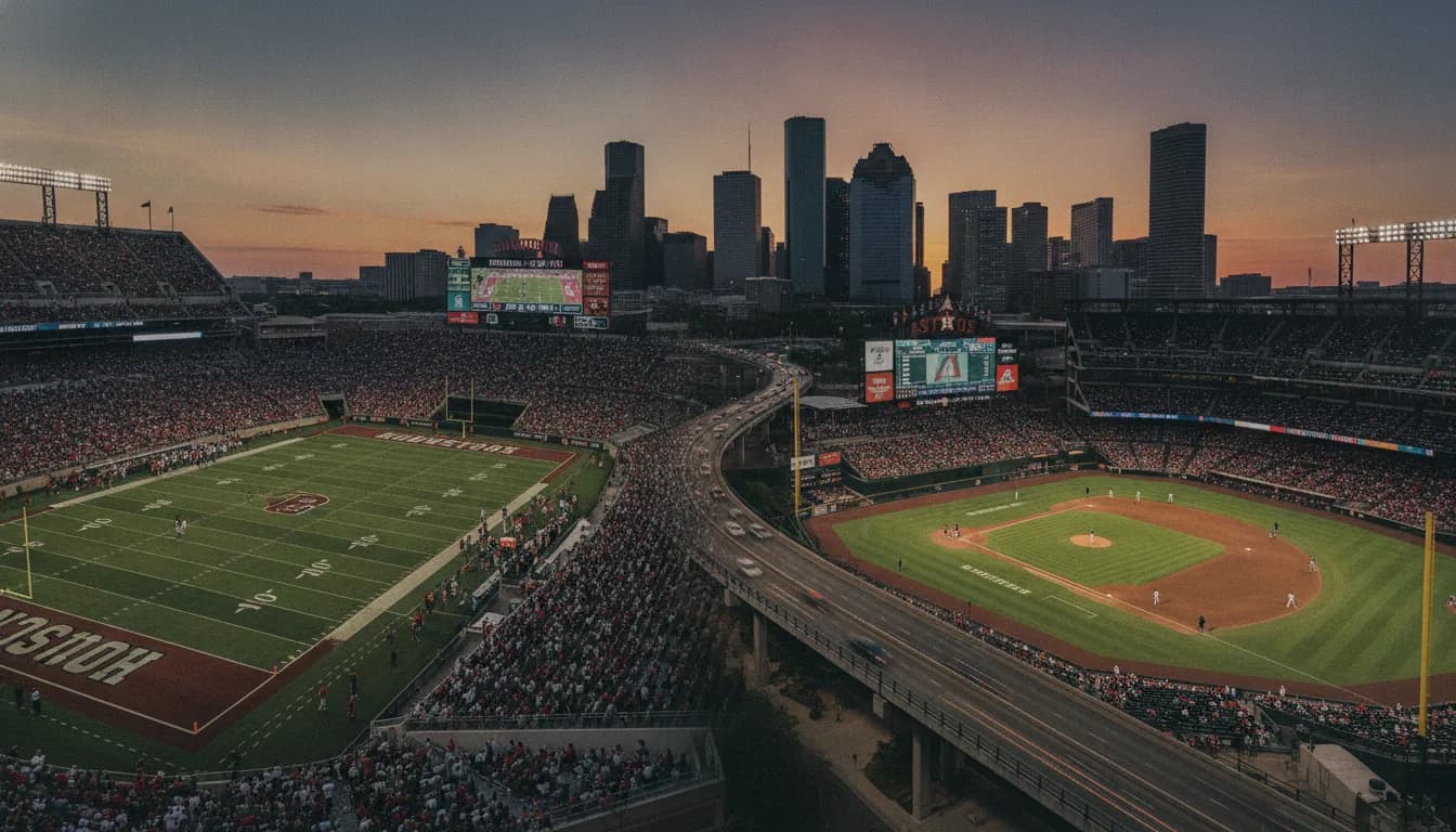 Houston's Sept 5 Sports Double: Cougars at 11, Astros at 6:15 for $189