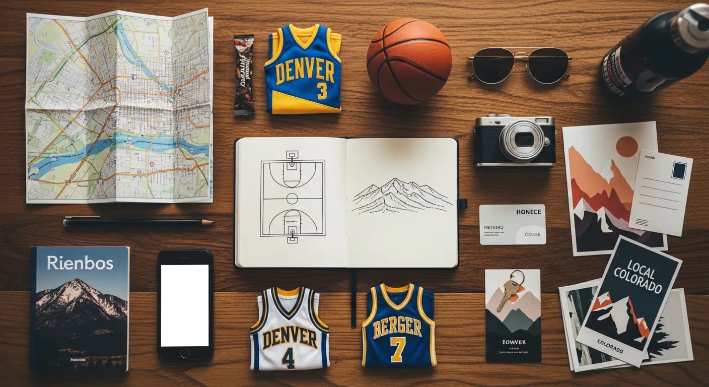 Game-day travel essentials and tickets, What Does an NBA Weekend in Denver Actually Cost? ($847)
