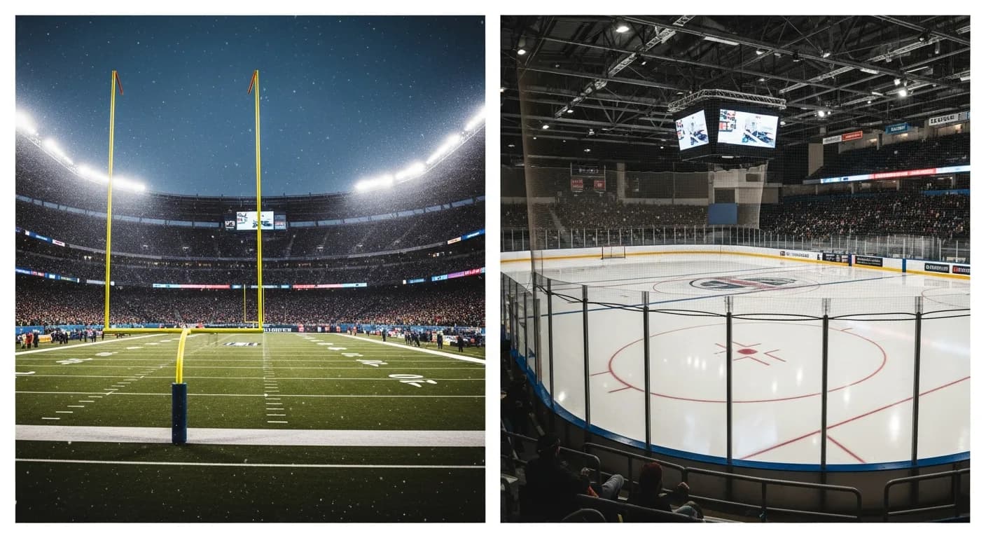 72 NFL+NHL Overlap Weekends in 17 Cities: The 2026-27 Season Guide