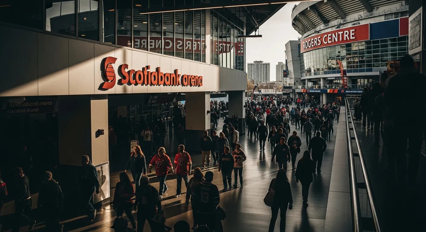 Sports venue interior and fan experience — Your SportCation Weekend in Toronto: 4 Teams, 1 Downtown, Zero Excuses