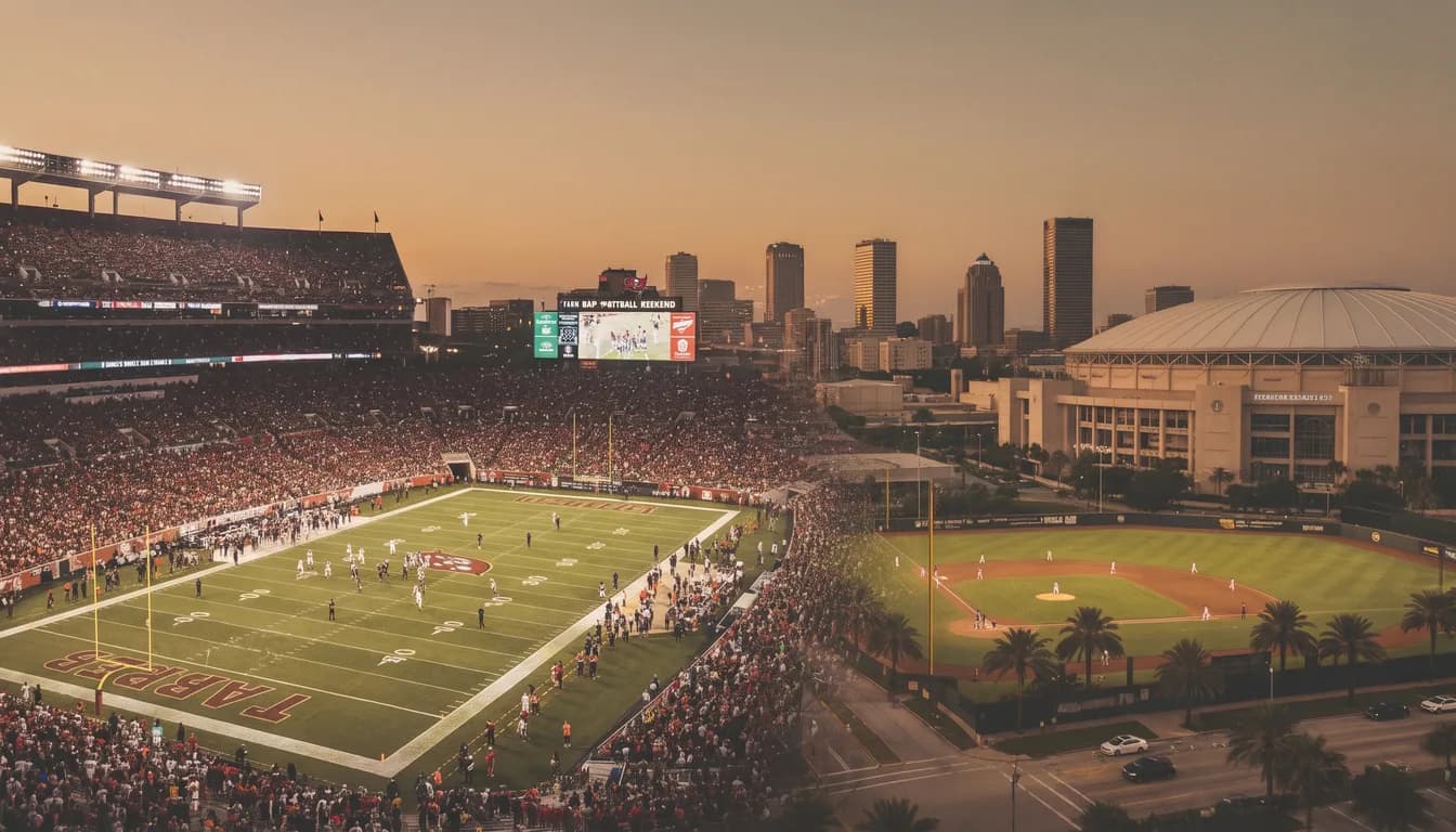 Tampa's 3-League September Weekend: See the Bucs and USF at the Same Stadium