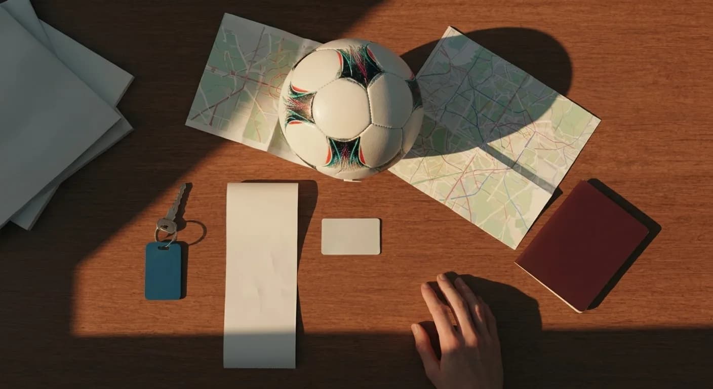 2026 World Cup trip-planning flat-lay (host-city map, transit, ticket stubs): Which Boston World Cup Match Weekends Stack With a Red Sox Game?
