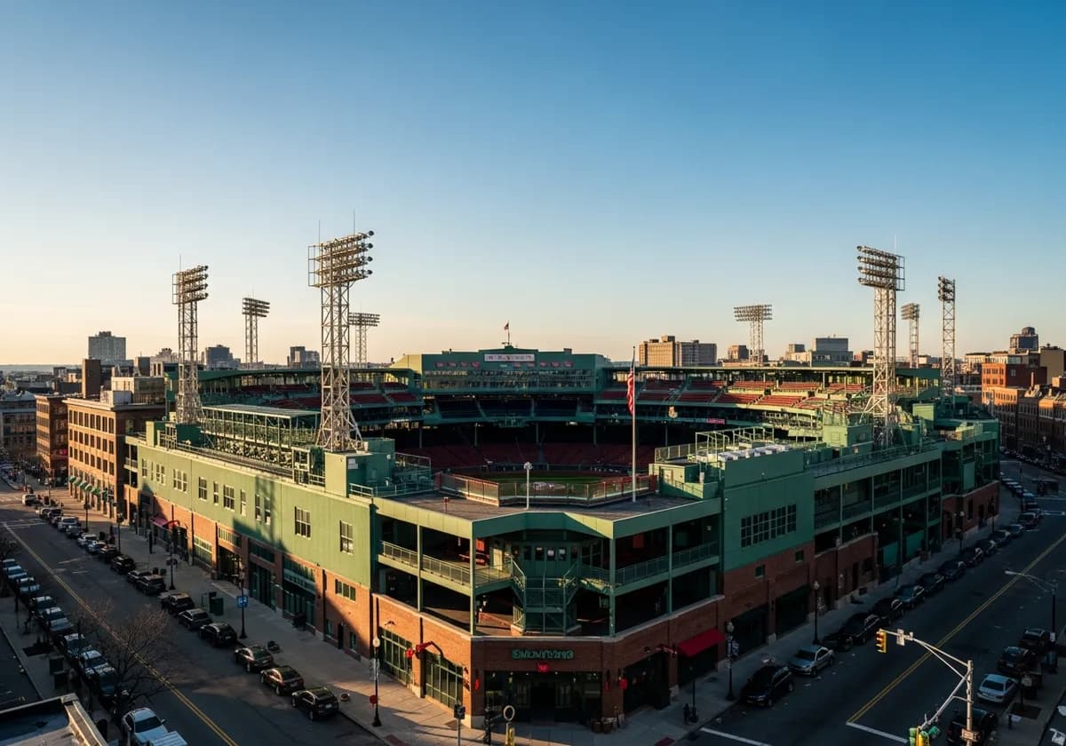 Fenway Park, home of the Boston Red Sox