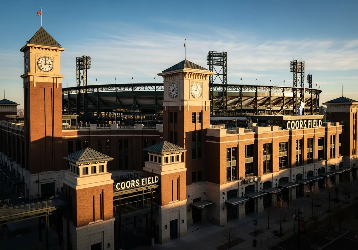 Coors Field, home of the Colorado Rockies