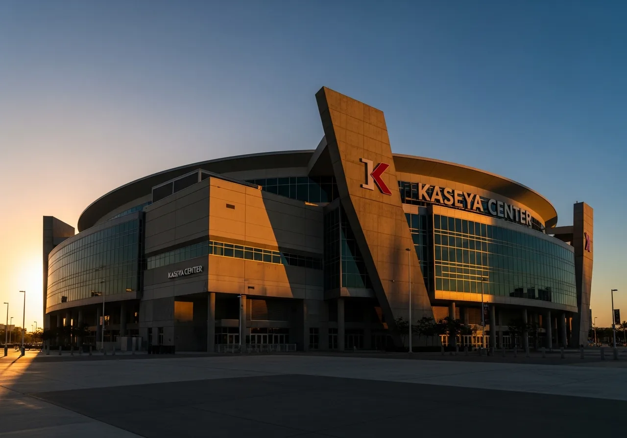 Kaseya Center, home of the Miami Heat