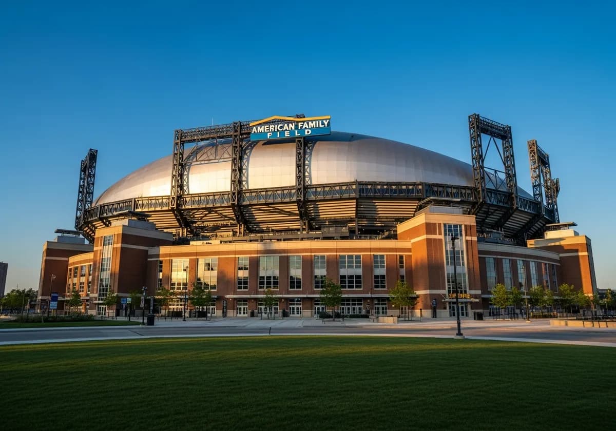 American Family Field, home of the Milwaukee Brewers