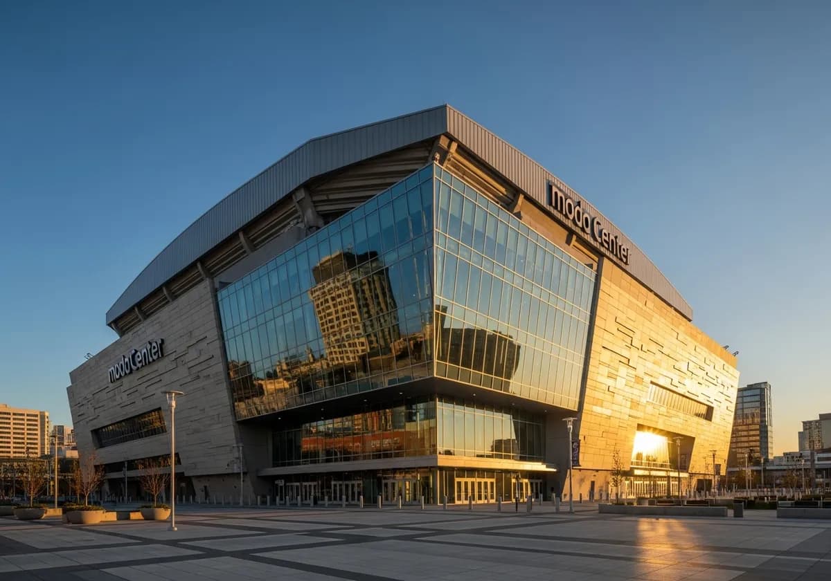 Moda Center, home of the Portland Trail Blazers