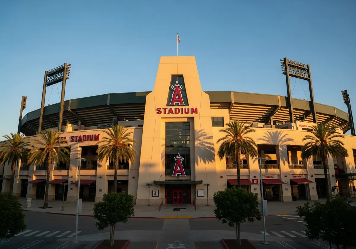 Angel Stadium exterior