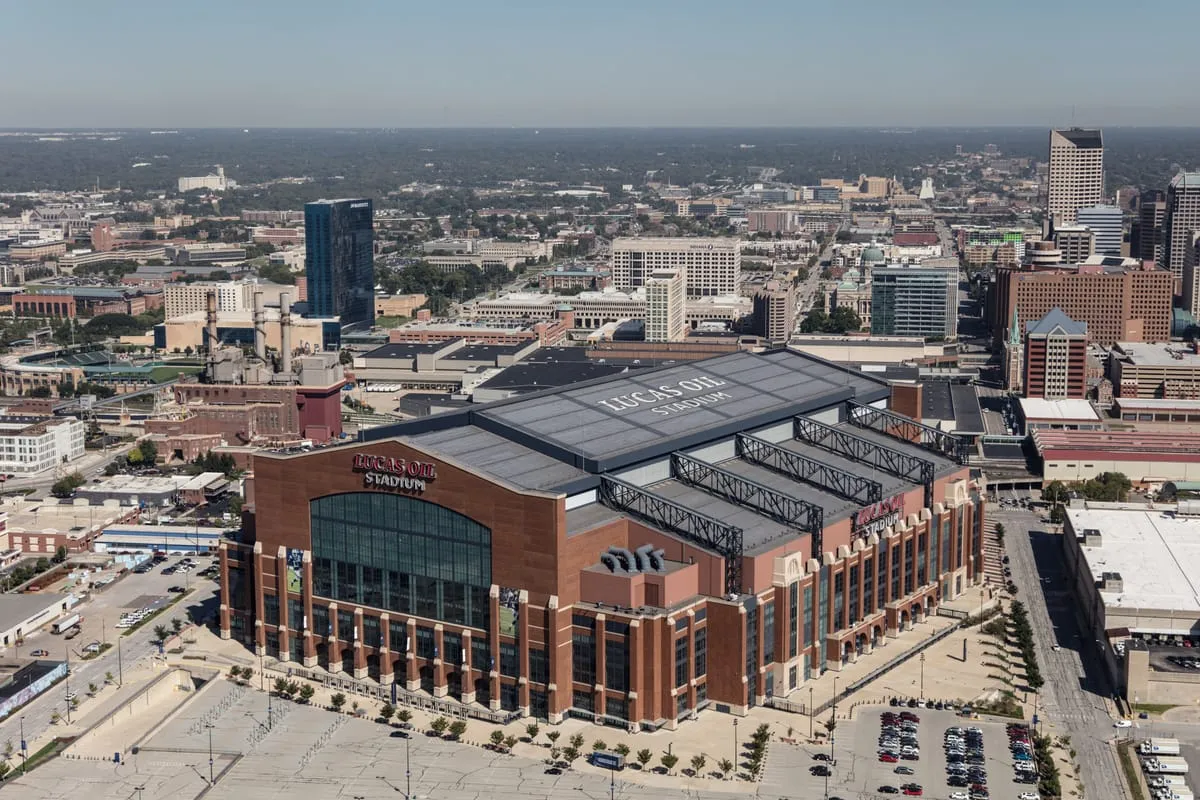 Lucas Oil Stadium exterior