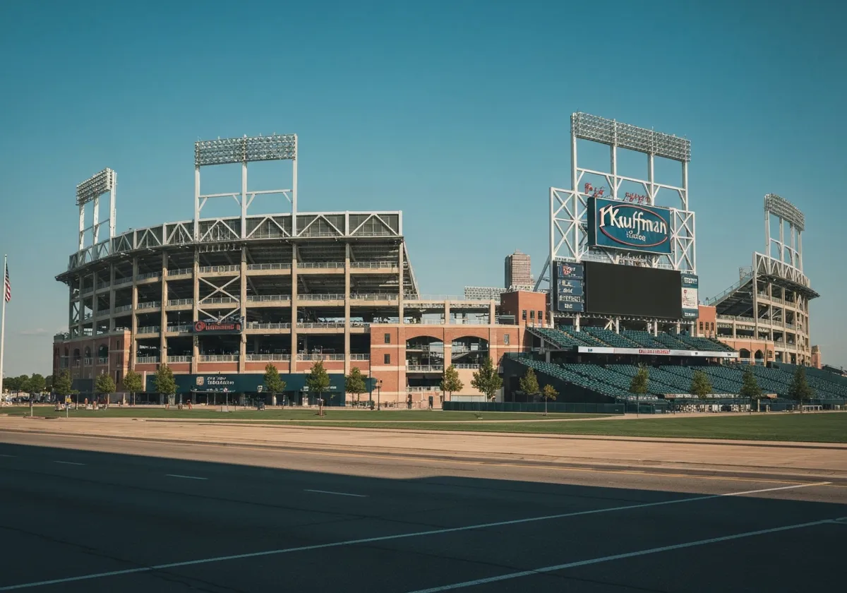 Kauffman Stadium exterior