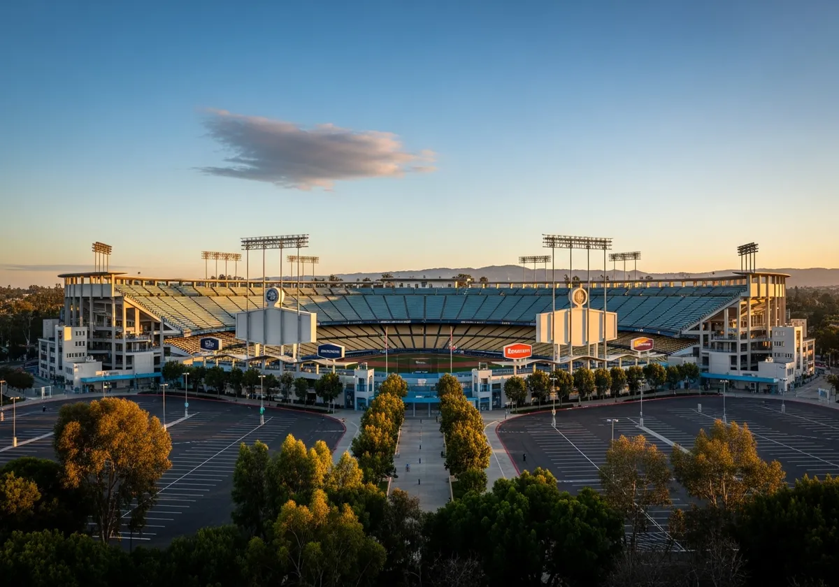 Dodger Stadium exterior