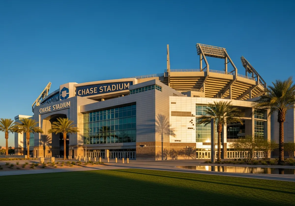 Chase Stadium exterior
