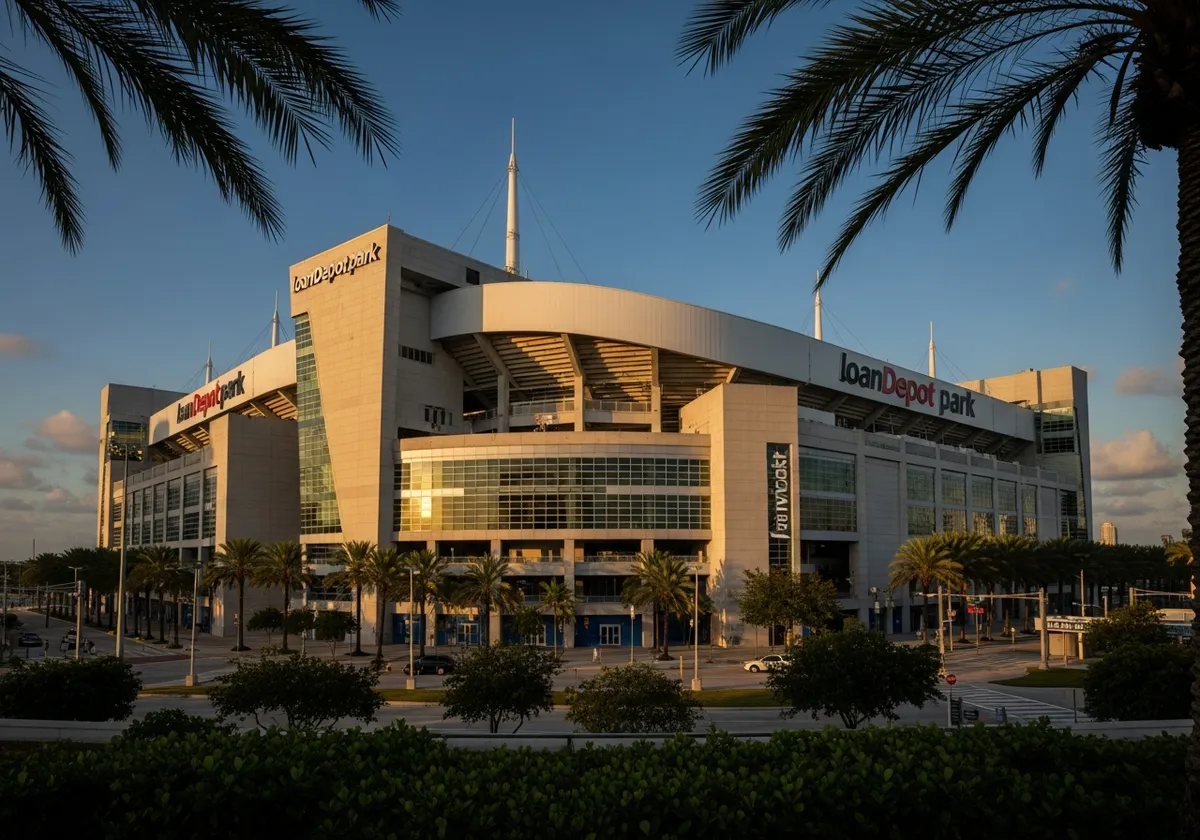 LoanDepot Park exterior
