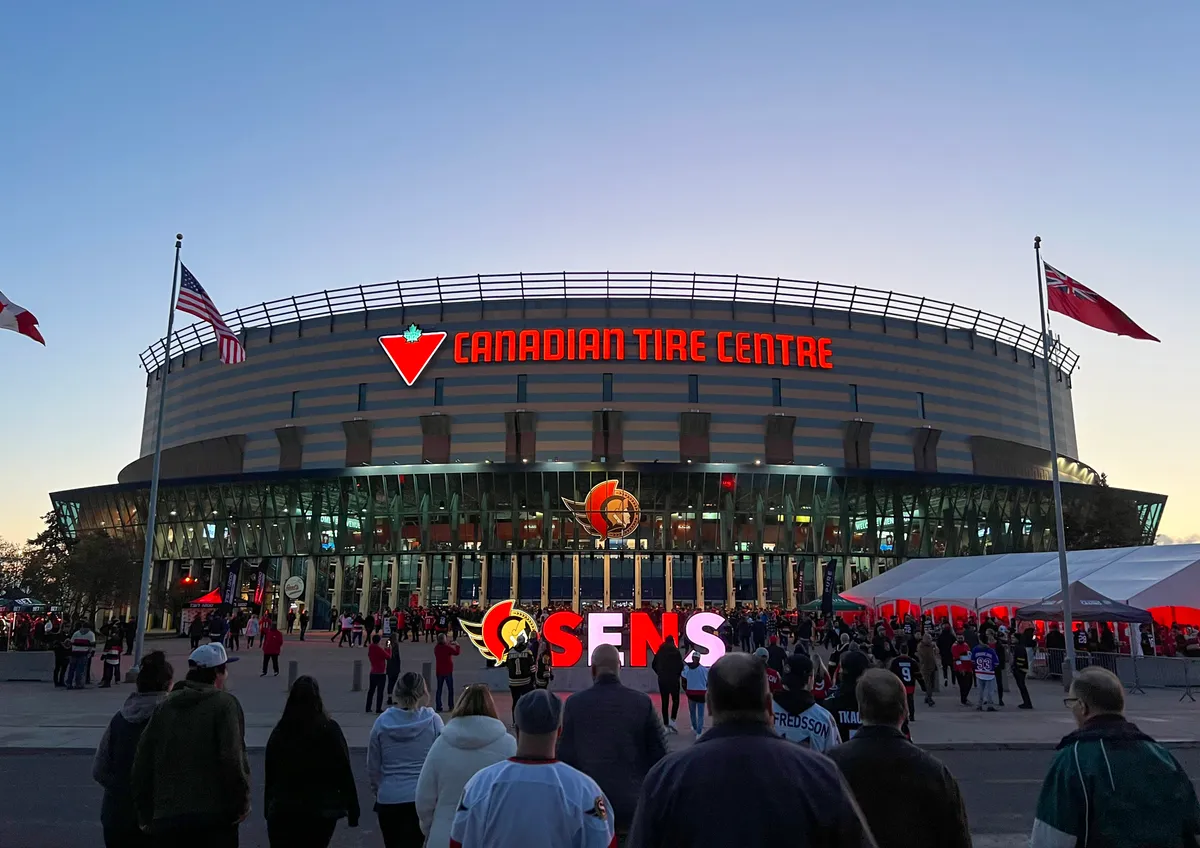 Canadian Tire Centre exterior
