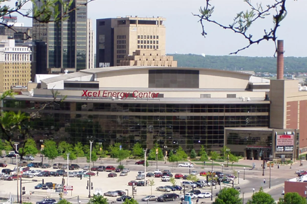 Xcel Energy Center exterior