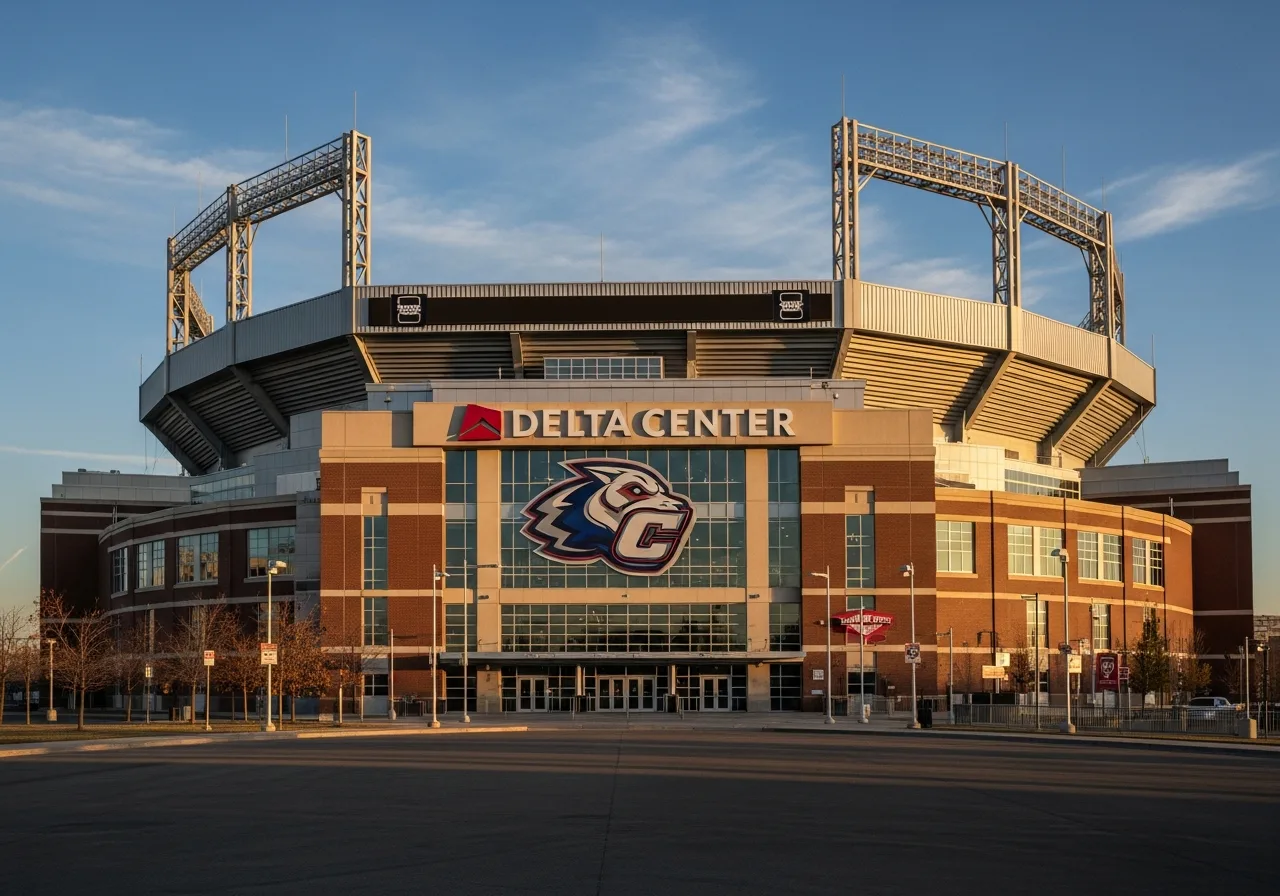 Delta Center exterior