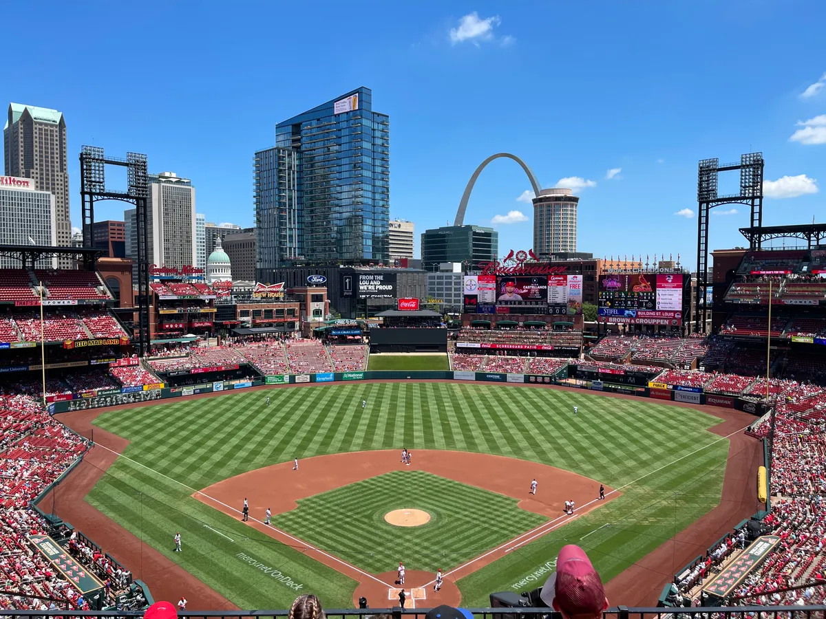 Busch Stadium exterior